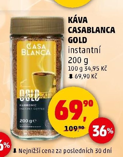 KÁVA CASABLANCA GOLD