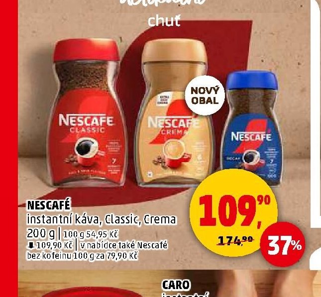 NESCAFÉ instantní káva, Classic, Crema