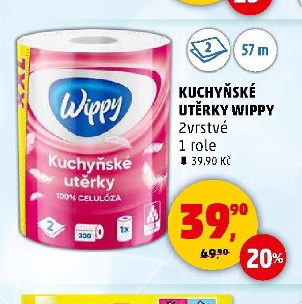Kuchyňské utěrky Wippy