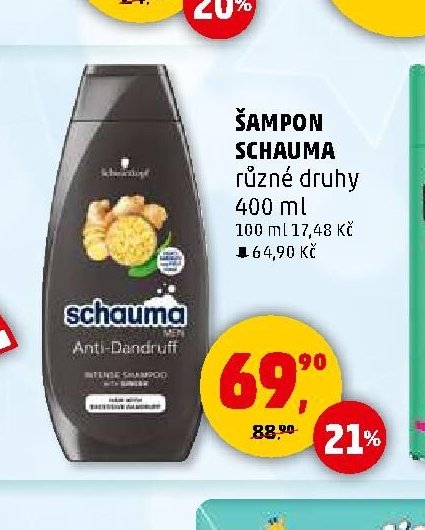 ŠAMPON SCHAUMA různé druhy