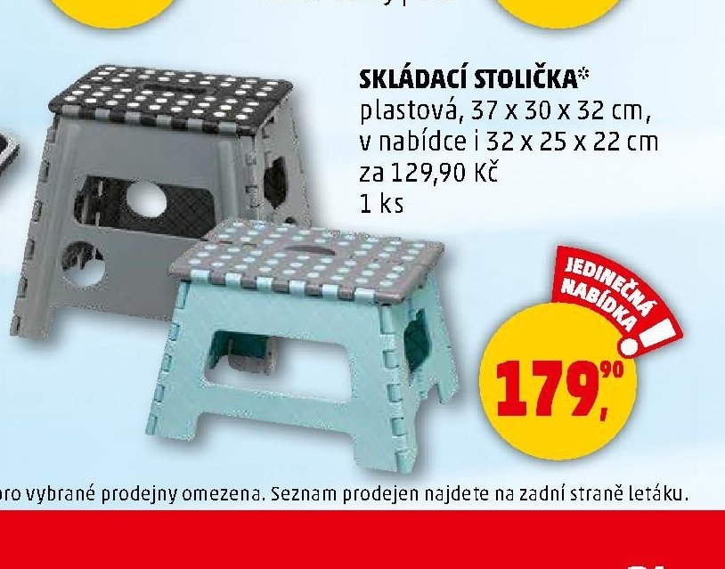 Skládací stolička*