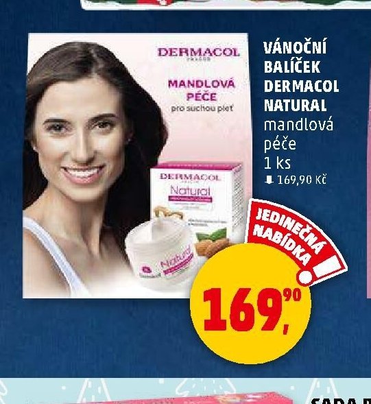 Vánoční balíček Dermacol Natural mandlová péče