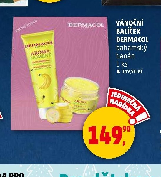 Vánoční balíček Dermacol bahamský banán