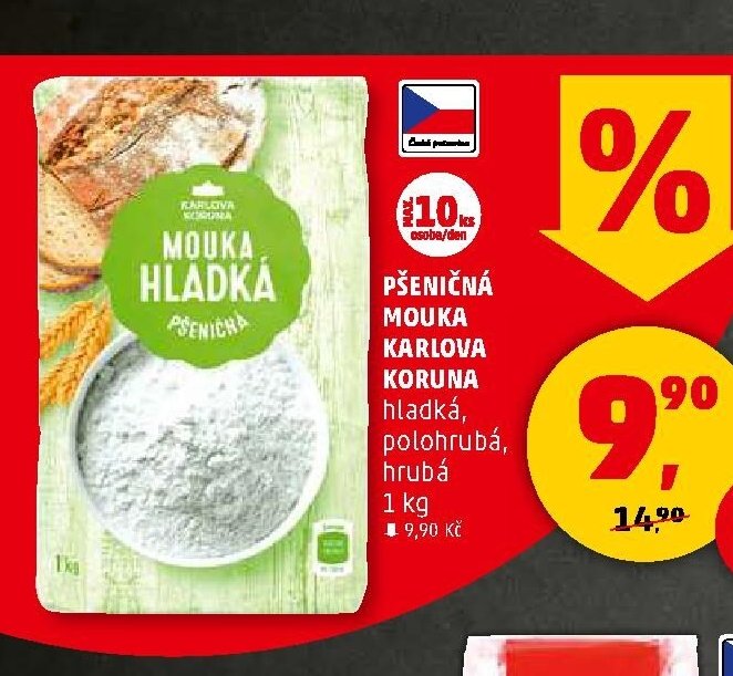 PŠENIČNÁ MOUKA KARLOVA KORUNA