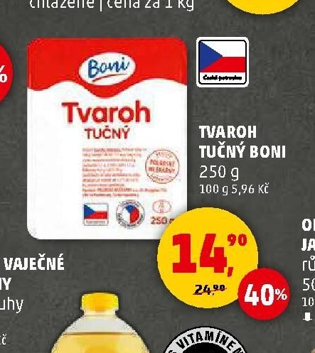 TVAROH TUČNÝ BONI