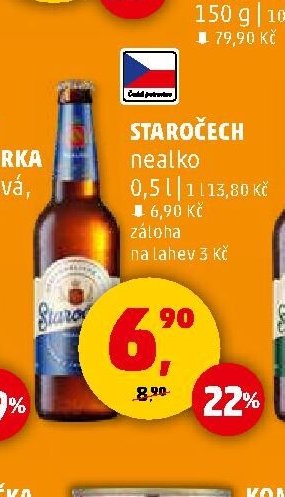 Staročech nealko 0,5l