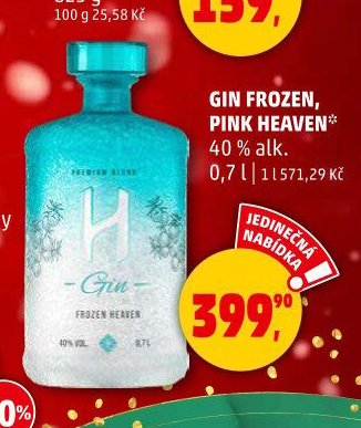 Gin Frozen, Pink Heaven