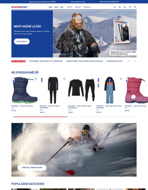 aktuální leták Intersport 20.11.2024-26.11.2024