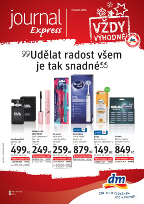 aktuální leták dm drogerie 22.11.2024-23.12.2024