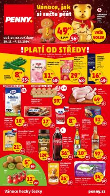 aktuální leták Penny Market 28.11.2024-4.12.2024