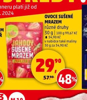 Ovoce sušené mrazem