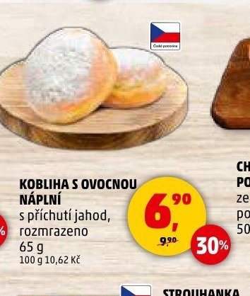 KOBLIHA S OVOCNOU NÁPLNÍ