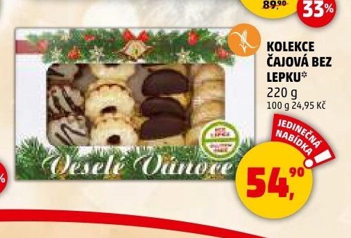KOLEKCE ČAJOVÁ BEZ LEPKU