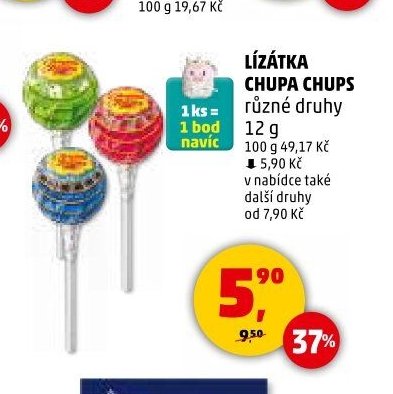 LÍZÁTKA CHUPA CHUPS