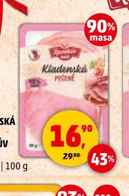 KLADENSKÁ PEČENĚ ŘEZNÍKŮV TALÍŘ krájená | 100 g