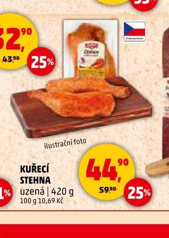 KUŘECÍ STEHNA uzená | 420 g
