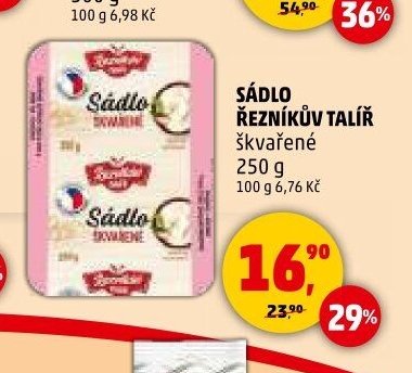 Sádlo Řezníkův talíř