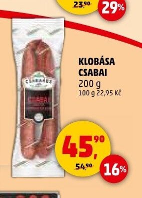 Klobása Csabai