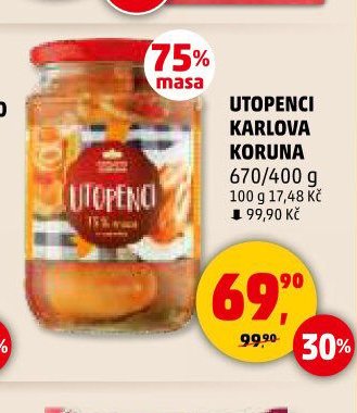 Utopenci Karlova Koruna