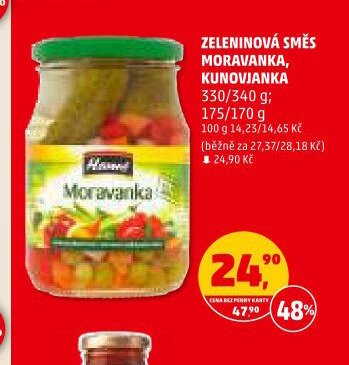 Zeleninová směs Moravanka, Kunovjanka