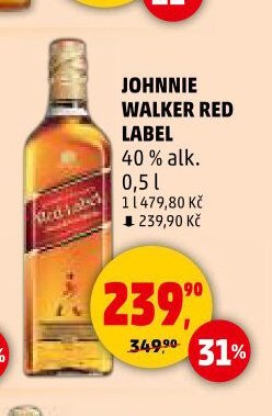 JOHNNIE WALKER RED LABEL