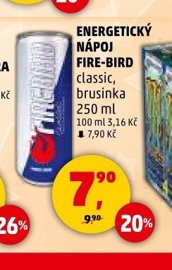 Energetický nápoj Fire-Bird