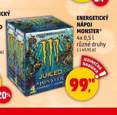 Energetický nápoj Monster