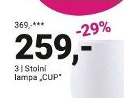 Stolní lampa CUP