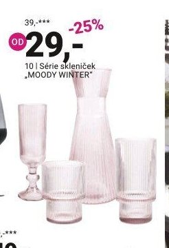 Série skleniček MOODY WINTER