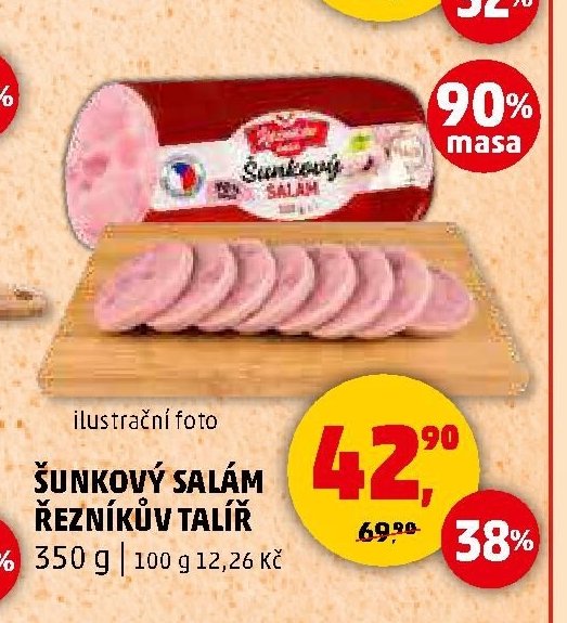 Šunkový salám Řezníkův talíř