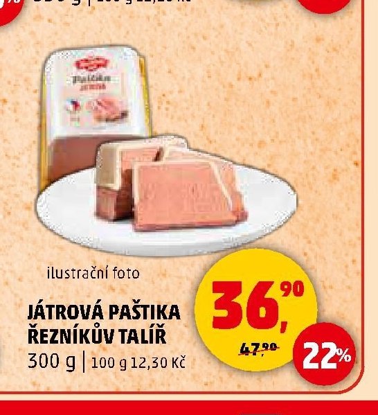 Játrová paštika Řezníkův talíř