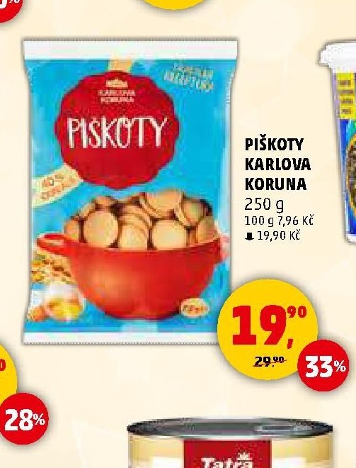 Piškoty Karlova Koruna 250 g