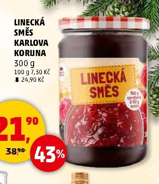 LINECKÁ SMĚS KARLOVA KORUNA