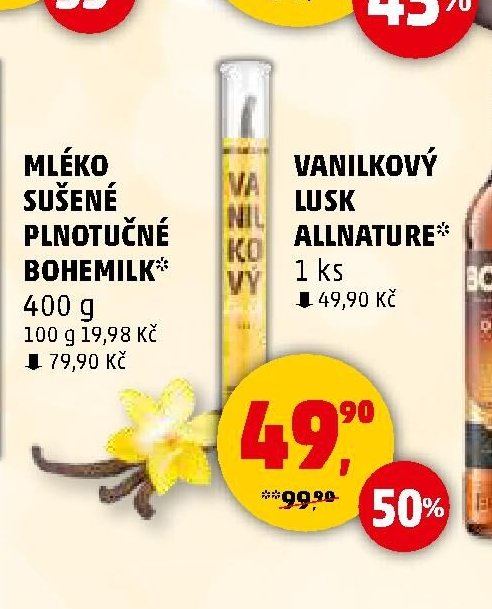 VANILKOVÝ LUSK ALLNATURE