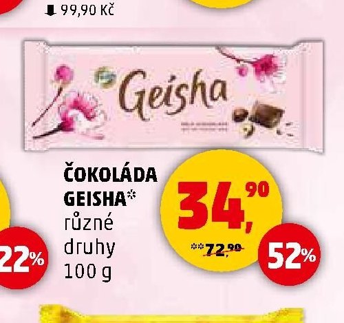 ČOKOLÁDA GEISHA