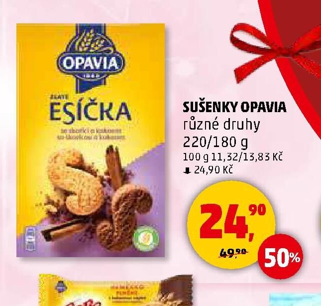 Sušenky Opavia