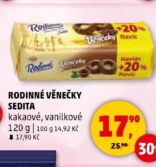 Rodinné věnečky Sedita