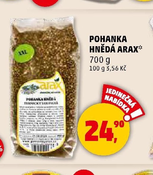 POHANKA HNĚDÁ ARAX