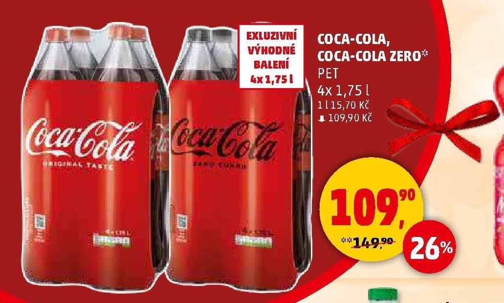 Coca-Cola, Coca-Cola Zero PET 4x1,75l