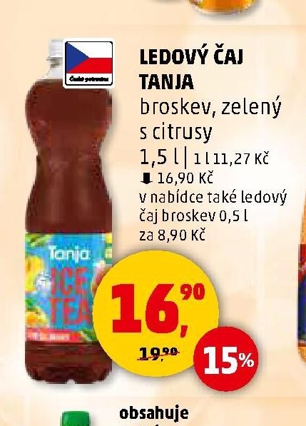 Ledový čaj Tanja 1,5l