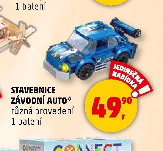 STAVEBNICE ZÁVODNÍ AUTO