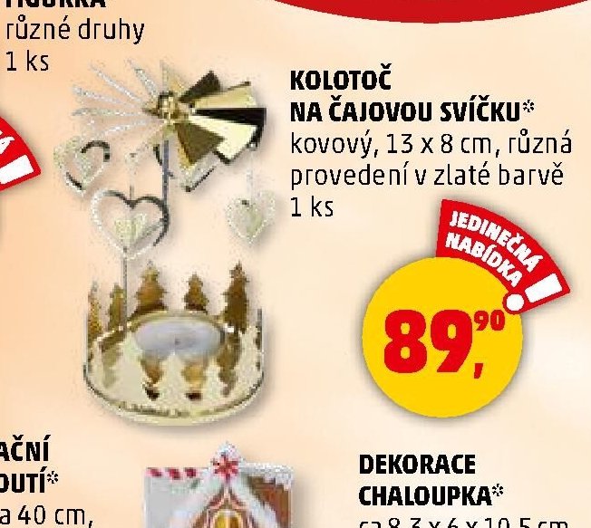 KOLOTOČ NA ČAJOVOU SVÍČKU