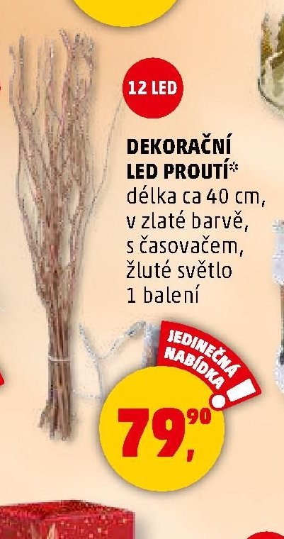 DEKORAČNÍ LED PROUTÍ