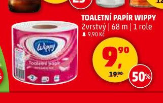 TOALETNÍ PAPÍR WIPPY