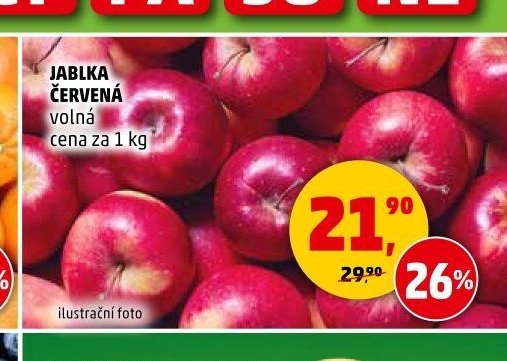 JABLKA ČERVENÁ