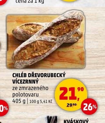 Chléb dřevorubecký vícezrnný