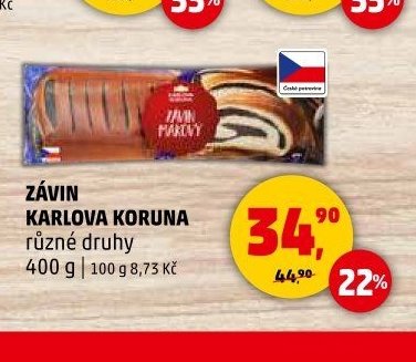 Závin Karlova Koruna