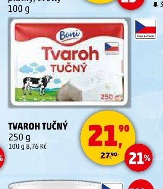TVAROH TUČNÝ