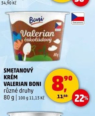 SMETANOVÝ KRÉM VALERIAN BONI
