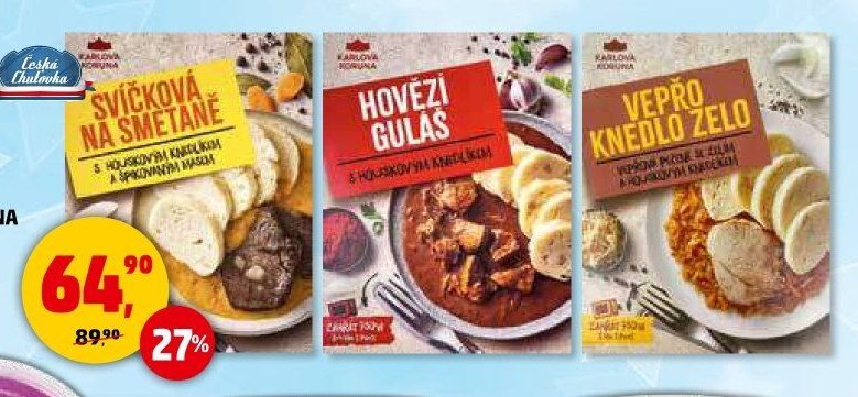 Hotová jídla Karlova Koruna